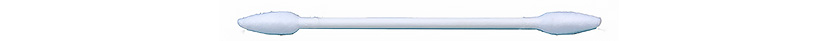 Micro-Tec SP2 cotton tipped applicator sticks, double ended, pointed tip, paper shaft, 75mm